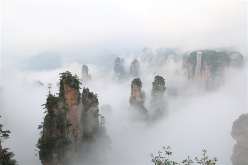 雾漫天梯