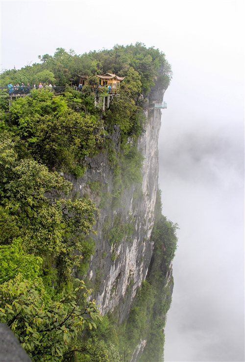 绝壁奇景