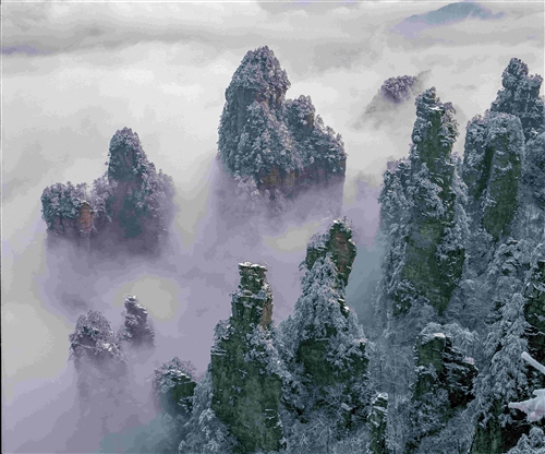 《天子山风光》