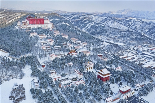 小布达拉雪景