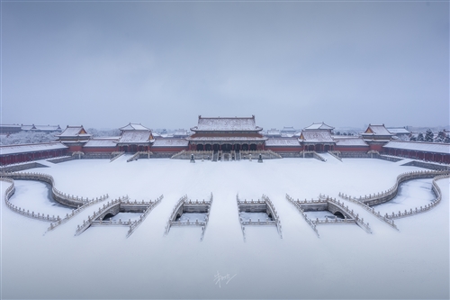 雪漫紫禁城