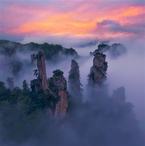 晚霞